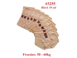 QUẦN LƯNG CAO 3255 - BLOCK 10 CÁI DA